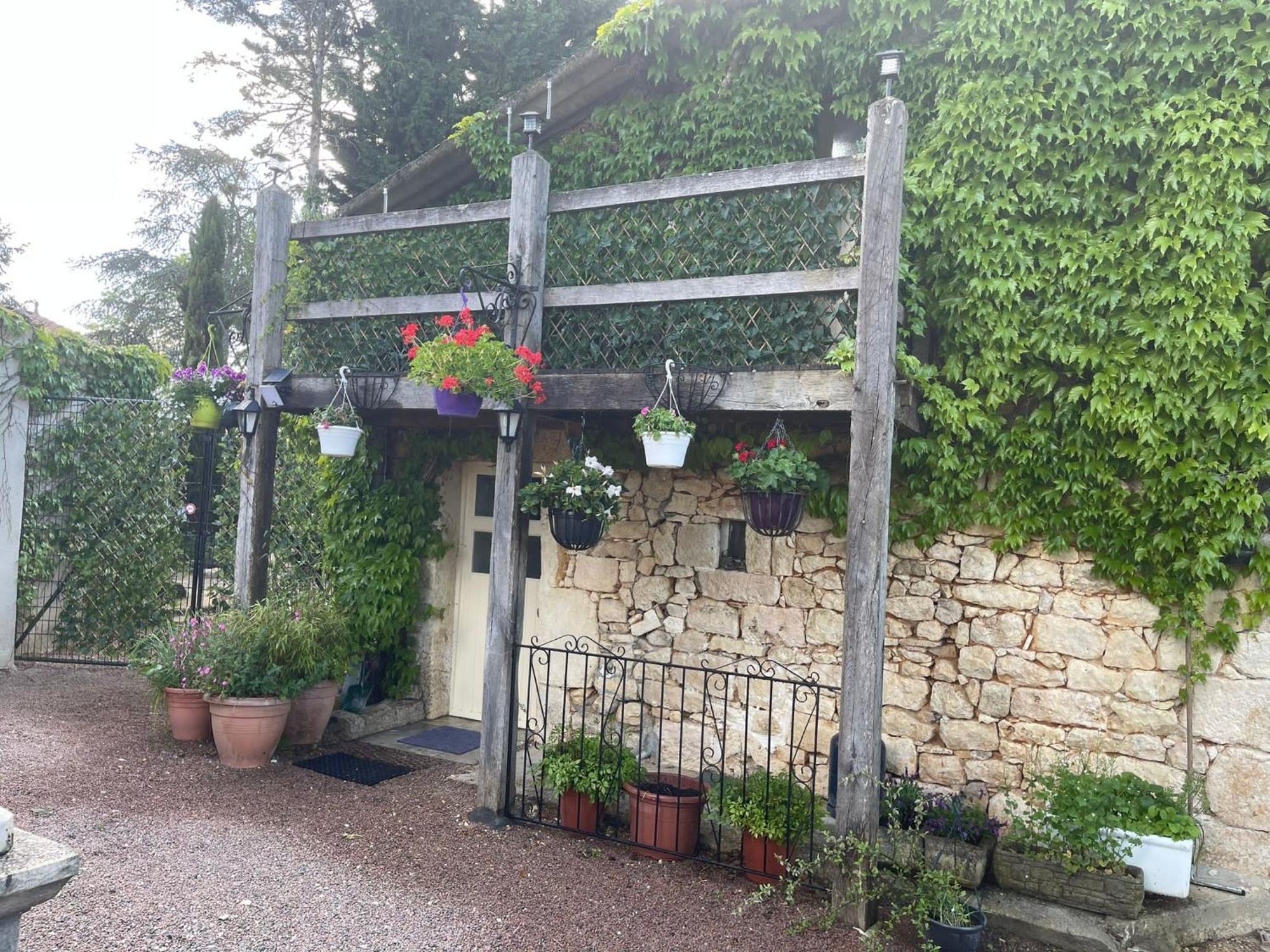 Les Grozilles Bed and Breakfast Feuillade Exterior foto